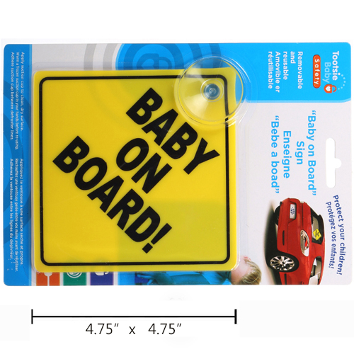 Baby On Board, English/French My Flower Stop